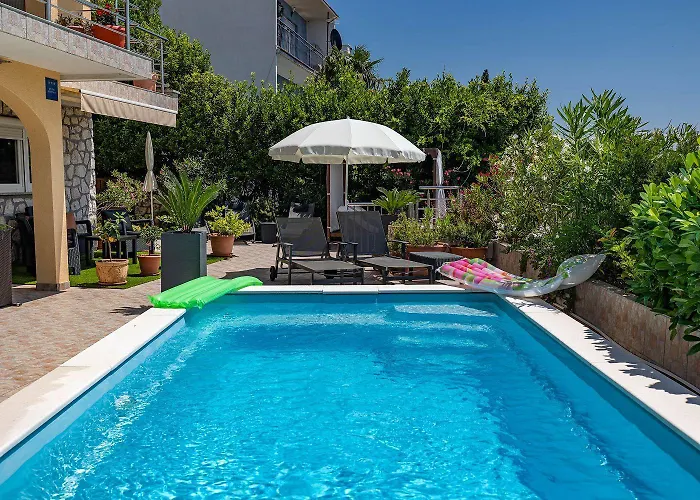 Faszinierendes Nur 200 Meter Zum Mit Meerblick, Pool, Grill, Lounge-bereich 公寓